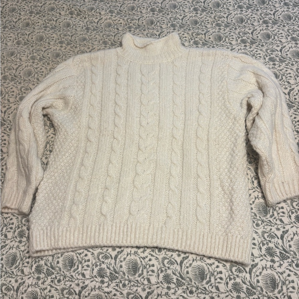 Mango Cable Knit Sweater - Rory Gilmore Pilot Sweater!